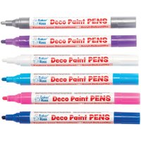 Winter-Deko Stifte (pro Set 6) Farben