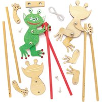 Holzfiguren Bastelsets Akrobat Alien (pro Set 3) Basteln mit Holz