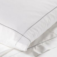 Completo lenzuola matrimoniale ducale raso di cotone caleffi grigio