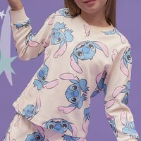 Baronio Sconto del 20% su pigiama caldo per bambina Lilo Stitch in cotone