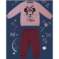 Baronio Sconto del 20% su pigiama Minnie in cotone per neonate rosa cipria