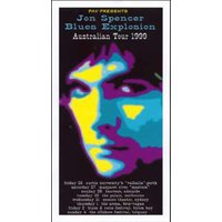Spencer Blues Explosion, Jon - Australian Tour 1999 - Reprint Color 36x68cm