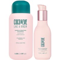Coco & Eve Like a Virgin Super Hydrating Shampoo 280ml & Leave-In Cond