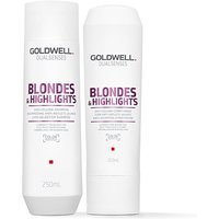 Goldwell Dual Senses Blonde & Highlights Anti-Yellow Shampoo 250ml and