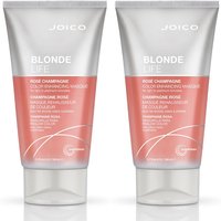 Joico Blonde Life Rose Champagne Color Enhancing Masque 150ml Double