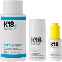 K18 Peptide Prep PH Shampoo 250ml, Leave-In Molecular Repair Hair Mask