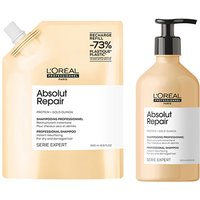 L’Oréal Professionnel Absolut Repair Shampoo 500ml & Refill Pack 50
