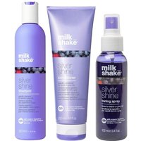 milk_shake silver shine shampoo 300ml, silver shine conditioner 250ml