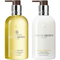 Molton Brown Orange & Bergamot Fine Liquid Hand Wash 300ml & Hand Lotion 300ml Duo