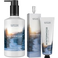 Scottish Fine Soaps DUO Winterwood Hand & Body Wash 300ml & Winterwood