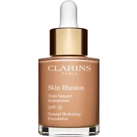 Clarins Skin Illusion Natural Hydrating Foundation Spf15 112 Amber 30ml