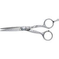 TONDEO Premium-Line Sensation Damast Offset Friseurschere 5.5
