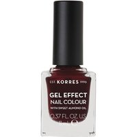 Korres Sweet Almond Nail Colour 57 Burgundy Red 11 ml