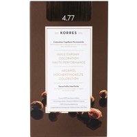 Korres Arganöl Hochentwickelte Coloration 3er Set 4.77 Schokobraun intensiv