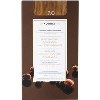 Korres Arganöl Hochentwickelte Coloration 3er Set 7.0 Mittelblond