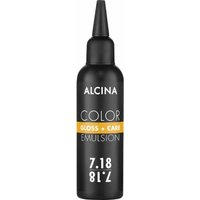 ALCINA Color Gloss+Care Emulsion Haarfarbe 7.18 M.Blond-Asch-Silber Haarfarbe 100 ml