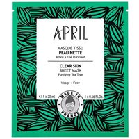 April Paris Masque Tissu Peau Nette / Clear Skin Sheet Mask Sachet x1