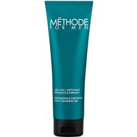 Jeanne Piaubert Methode for Men Methode for Men Gel 3 en 1 Nettoyant Exfoliant & Purifiant 125 ml
