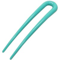 George Michael Haarnadel 11,5 cm türkis lang
