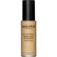 estelle & thild BioMineral Healthy Glow Foundation 123 Medium Yellow 30 ml
