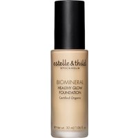 estelle & thild BioMineral Healthy Glow Foundation 125 Dark Yellow 30 ml