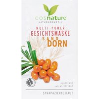 Cosnature Multi-Power-Gesichtsmaske Sanddorn 2 Anwendungen