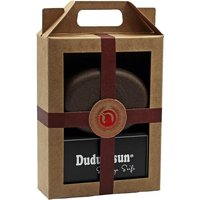 Unicorn Geschenk-Set unicorn Seifendose aus Flüssigholz groß + kokosbraun & Dudu-Osun CLASSIC - 150g