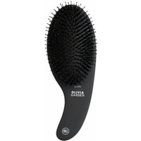 Olivia Garden Expert Care Curve Boar & Nylon Bristles Matt Black Brown L
