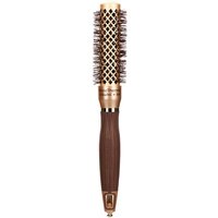 Olivia Garden Expert Blowout Shine Wavy Bristles Gold&Brown 25