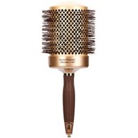 Olivia Garden Expert Blowout Shine Wavy Bristles Gold&Brown 80