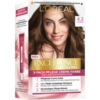 L'Oréal Paris Excellence Creme 4.3 Goldbraun Coloration 1Stk