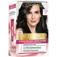 L'Oréal Paris Excellence Creme 1.01 Tiefes Schwarz Coloration 1Stk