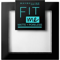 Maybelline New York Fit Me! Matte + Poreless Puder 90 Translucent Puder (lose) 9g