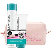 Aktion - Paul Mitchell Save On Duo Instant Moisture + Cosmetic Bag (Shampoo 300 ml/Conditioner 200 ml)