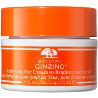 Origins GinZing Refreshing Eye Cream to Brighten and Depuff Warm Shade 15 ml