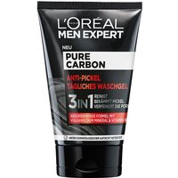 L'Oréal Men Expert Pure Carbon Anti-Pickel Tägliches Waschgel Reinigungsgel 100ml