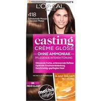 L'Oréal Paris Casting Crème Gloss Pflegende Intensivtönung 418 Schokolade Mocca Coloration 1Stk