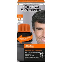 L'Oréal Men Expert Haarfarbe One-Twist 04 natürliches Braun 1 Stk