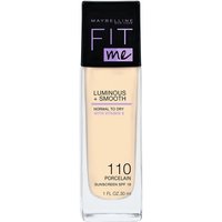 Maybelline New York Fit Me! Liquid Make-Up 110 Porcelain Foundation (flüssig) 30ml