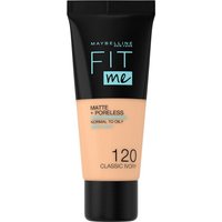 Maybelline Fit Me! Matte + Poreless Make-Up Nr. 120 Classic Ivory Foundation 30ml
