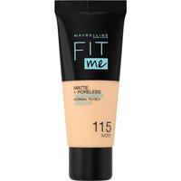 Maybelline Fit Me! Matte + Poreless Make-Up Nr. 115 Ivory Foundation 30ml