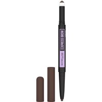 Maybelline New York Express Brow Satin Duo Augenbrauenstift und -puder 04 Dark Brown Augenbrauenstift 1Stk