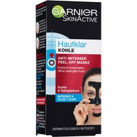 Garnier SkinActive Hautklar Kohle Anti-Mitesser Peel Off Maske Gesichtspeeling 50ml