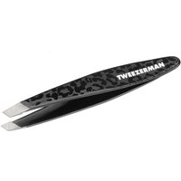 Tweezerman Slant Tweezer Mini Black Leopard 1 Stk.