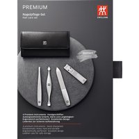 ZWILLING Beauty Leder-Etui, schwarz, 4-tlg.