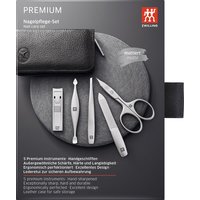 ZWILLING Beauty Reißverschluss-Etui, Yakleder, schwarz, 5-tlg.