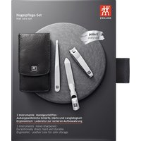 ZWILLING Beauty Classic Taschen-Etui, Rindleder, schwarz, 3-tlg.