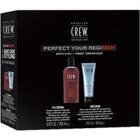 Aktion - American Crew Regimen 3-in-1 & Fiber Cream Duo