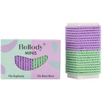 Bellody® Mini Haargummis (20 Stück - Mint & Violet - Mischpaket)