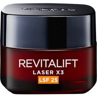 L'Oréal Paris RevitaLift Laser X3 Dreifach-Power Anti-Age Pflege Tag LSF 25 Gesichtscreme 50ml
